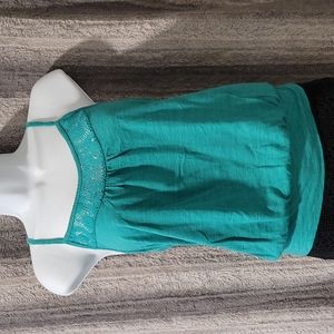 Roxy Teal Tank top